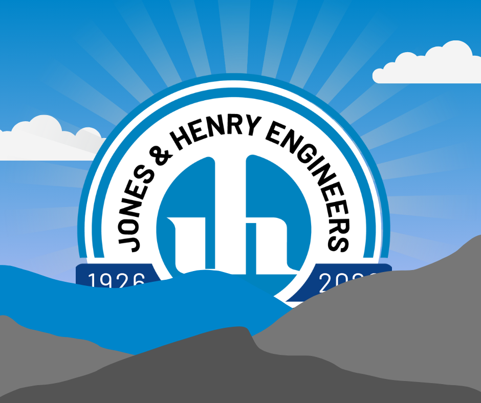Anniversary logo on horizon