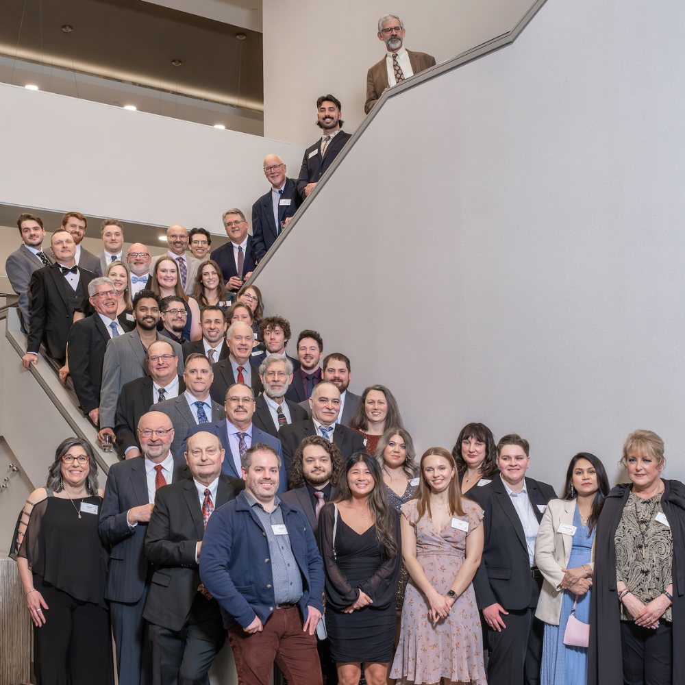 Group shot from 100th Anniversary party